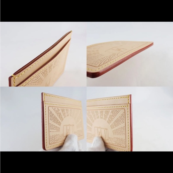 Louis Vuitton Card Case ID Holder Trunk Leather - Picture 7 of 15